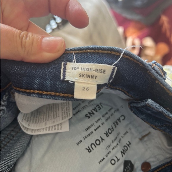 Madewell 10” High Rise Skinny Jeans - Picture 6 of 6